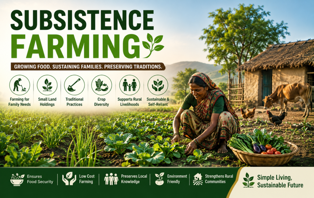Subsistence Farming: A Traditional Way of Growing Food