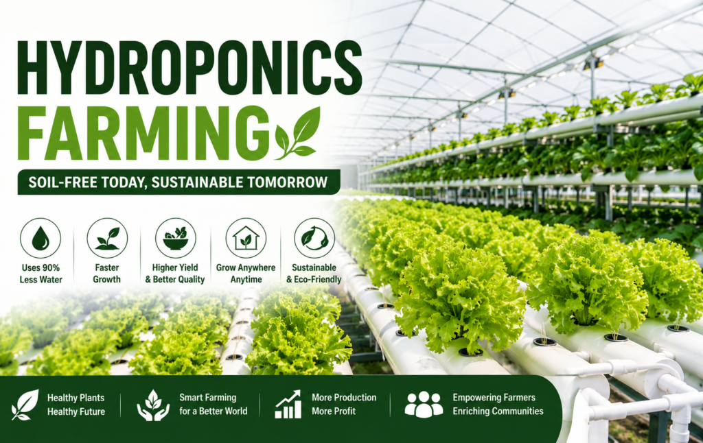 Hydroponics Farming: The Future of Soil-Free Agriculture